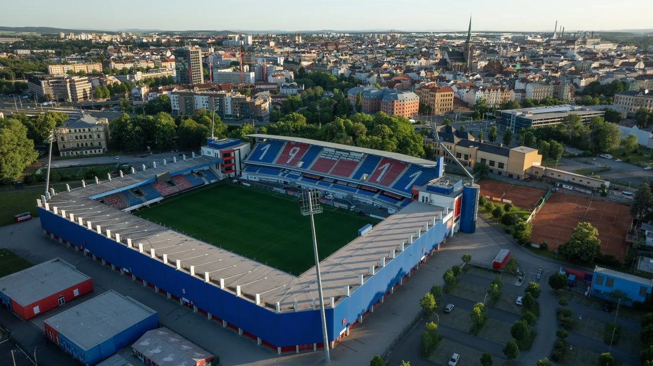 Fotbalový stadion v Plzni