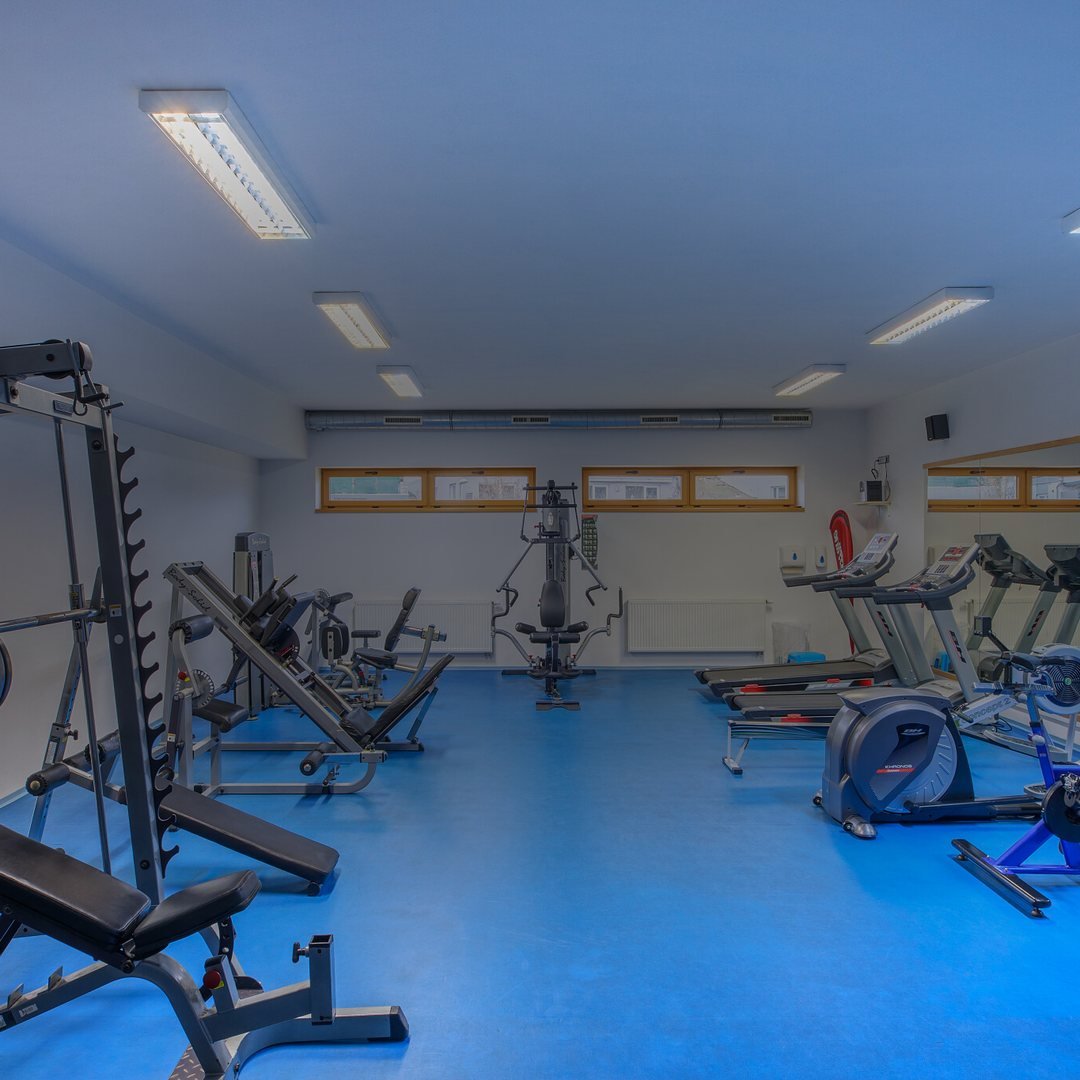 Posilovna sportovního centra Hrádek v Plzni